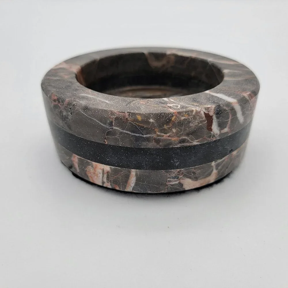 Vintage Solid Marble Wine Bottle Coaster